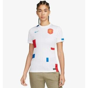 NIKE Netherlands 2022 Stadium Away White Soccer Football Jersey Women's  Small